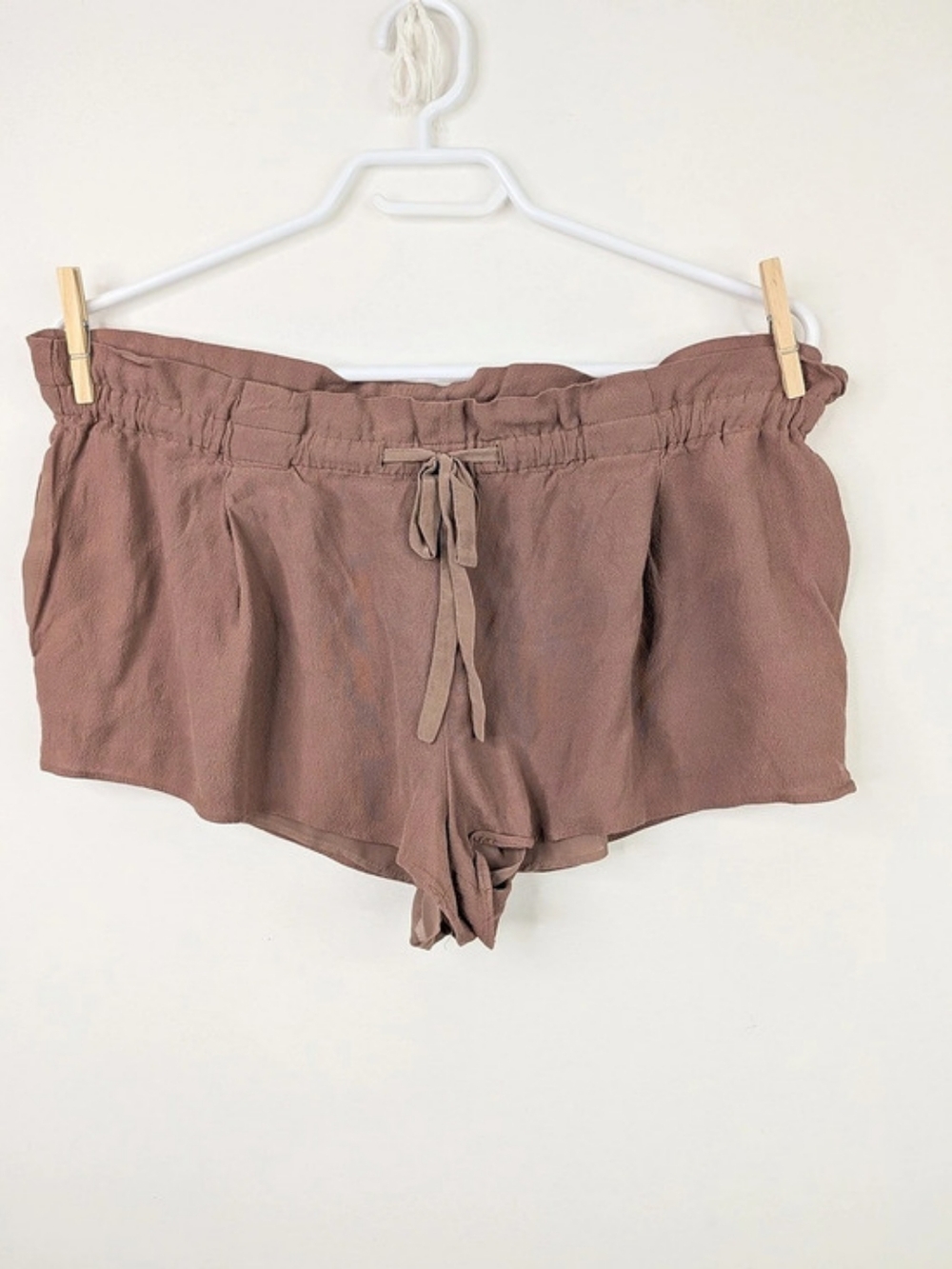 Wilfred Paperbag Short High Waist Brown Size Medium